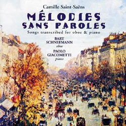Saint-Saens : Melodies Sans Paroles