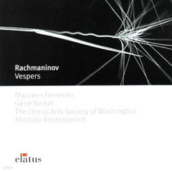 Rachmaninov : Vespers : Choral Arts Society of WashintonㆍRostropovich