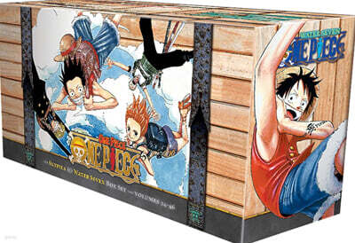 One Piece Box Set 2: Skypiea and Water Seven: Volumes 24-46 with Premium