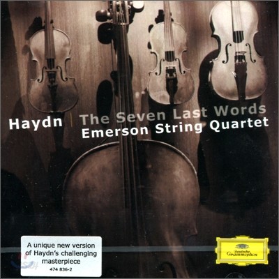 Emerson String Quartet 하이든: 십자가 위의 일곱 말씀 (Haydn: String Quartet, Op. 51 &#39;Seven Last Words&#39;)