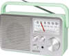 레트로 라디오 그린 (Jensen MR-750GR Personal Portable AM/FM Radio)