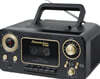 레트로 CD & 카세트 플레이어 골드 (Studebaker SB2135BTBG Bluetooth Portable CD Player Radio and Cassette Player)