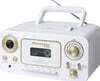 레트로 CD & 카세트 플레이어 화이트 (Studebaker SB2135BTWG Bluetooth Portable CD Player Radio and Cassette Player)