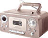 레트로 CD & 카세트 플레이어 로즈 골드 (Studebaker SB2135BTRG Bluetooth Portable CD Player Radio and Cassette Player)