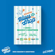영탁 (YOUNGTAK) SEASON'S GREETINGS [YOUNGTAK And Blues Shop] - 벽걸이 달력 (Wall Calendar)
