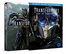 트랜스포머 : 사라진 시대(2D+3D 스틸북 한정판) : 블루레이