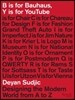 B Is for Bauhaus, Y Is for Youtube: Designing the Modern World from A to Z