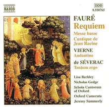 Jeremy Summerly 포레: 레퀴엠 (Faure: Requiem)