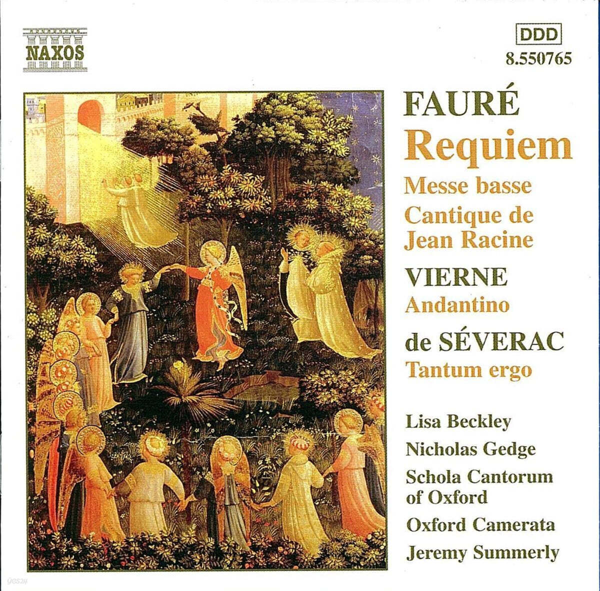 Jeremy Summerly 포레: 레퀴엠 (Faure: Requiem) 