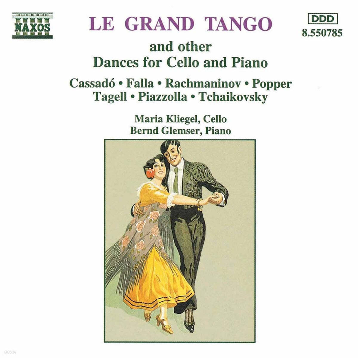 Maria Kliegel 첼로와 피아노로 연주한 탱고 음악 (Le Grand Tango and Other Dances for Cello and Piano) 