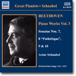 Artur Schnabel 베토벤: 피아노 소나타 7번 8번 `비창` 9번 10번 (Beethoven: Piano Works Vol.3) 아르투르 슈나벨