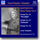Artur Schnabel 베토벤: 피아노 소나타 14번 `월광` 15번 `전원` 16번 (Beethoven: Piano Works Vol.5) 아르투르 슈나벨