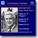 Artur Schnabel 베토벤: 피아노 소나타 17번 `템페스트` 18번 `헌트` 21번 `발트슈타인` (Beethoven: Piano Works Vol.6) 아르투르 슈나벨