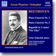 Artur Schnabel 베토벤: 피아노 협주곡 1번 2번, 엘레지를 위하여 (Beethoven: Piano Works Vol.7) 아르투르 슈나벨