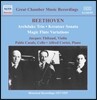 Jacques Thibaud 베토벤: 피아노 삼중주 `대공` (Beethoven: Archduke Trio, Kreutzer Sonata & Magic Flute Variations)