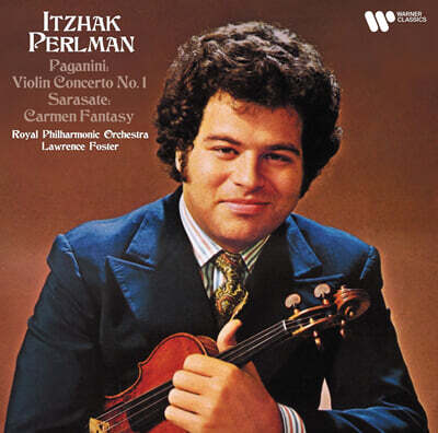 Itzhak Perlman 파가니니: 바이올린 협주곡 1번 / 사라사테: 카르멘 환상곡 [LP]