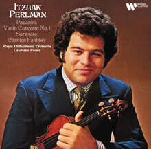 Itzhak Perlman 파가니니: 바이올린 협주곡 1번 / 사라사테: 카르멘 환상곡 [LP]