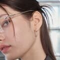 제이로렌 실버 빗살 링 원터치 귀걸이 M03990