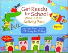 어스본 Usborne Get Ready for School Wipe Clean Pack