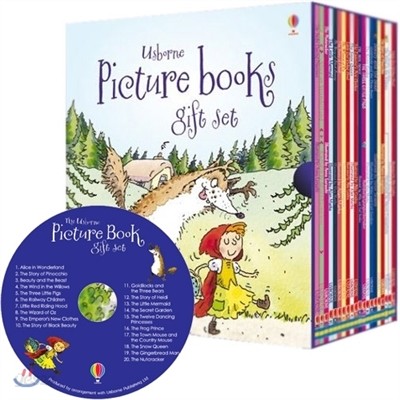 어스본 2단계 - Usborne Picture Book 도서&amp;CD 20종 박스 세트