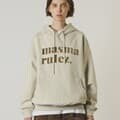 MSMRZ big logo hoodie_oatmeal