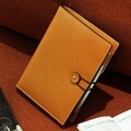 [2026년 속지증정]40절 통가죽 6공 밴드 다이어리(카멜브라운)D10286