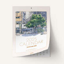 2025 정승빈 작가 어반 스케치 달력(A3 벽걸이)