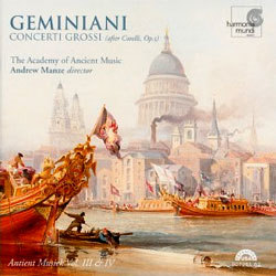 Geminiani : Concerti Grossi : Academy of Ancient MusicㆍAndrew Manze