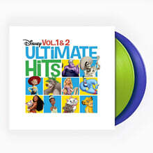 디즈니 명곡 모음집 (Disney Ultimate Hits Vol. 1-2) [그린 앤 블루 컬러 2LP]
