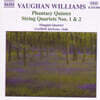 Garfield Jackson 본 윌리엄스: 현악 사중주 1, 2번 (Vaughan Williams : String Quartets Nos. 1, 2)