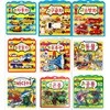 지능 발달 토이북 9종세트(자동차/구급차/소방차/경찰차/우주선/동물/바다동물/곤충/공룡)