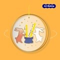 [MUSEUM IN HAND] 둥실둥실 달토끼 썬캐쳐 모빌 DIY 글라스아트 모빌 만들기 키트