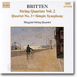 Maggini String Quartet 브리튼: 현악 사중주 2집 (Britten : String Quartets Vol.2)