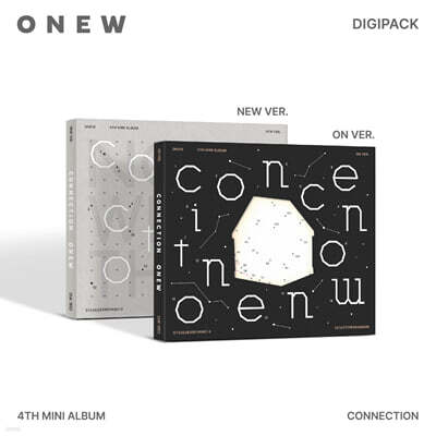 온유 (ONEW) - 미니앨범 4집 : CONNECTION [Digipack Ver.][2종 중 1종 랜덤발송]