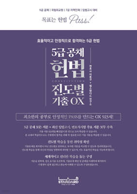 5급 공채 헌법 진도별 기출OX