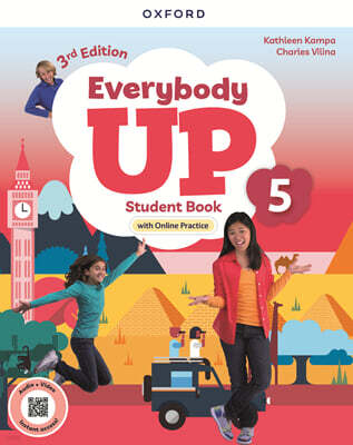 Everybody Up 3/E 5 : Student Book with Online Practice