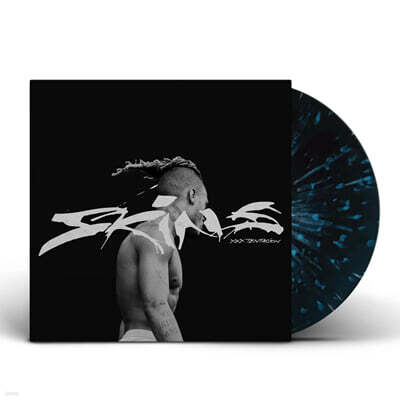 XXXTENTACION (엑스엑스엑스텐타시온) - Skins [블루 & 블랙 스플래터 컬러 LP]