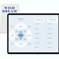 위시드림 Q&A 다이어리 굿노트 PDF 질문일기/ 감사일기/불렛저널 /자기계발/메타인지/성장일기/확언쓰기/자문자답/자기문답/만년형/큐앤에이/qna