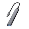 엑토 C타입 슬림 USB 4포트 노트북 멀티 허브 HUB-59
