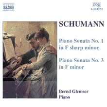 Bernd Glemser 슈만: 피아노 소나타 1, 3번 (Schumann: Piano Sonatas Op.11, Op.14)