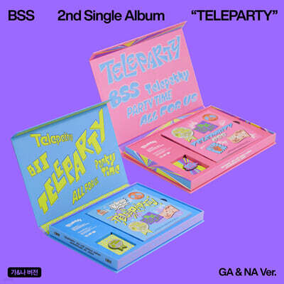 부석순 (SEVENTEEN) - 부석순 2nd Single Album 'TELEPARTY' [2종 중 랜덤 발송]