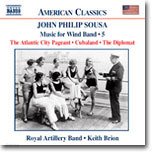 Royal Artillery Band 존 필립 수자: 관악 밴드를 위한 음악 5집 (John Philip Sousa: Music for Wind Band 5)