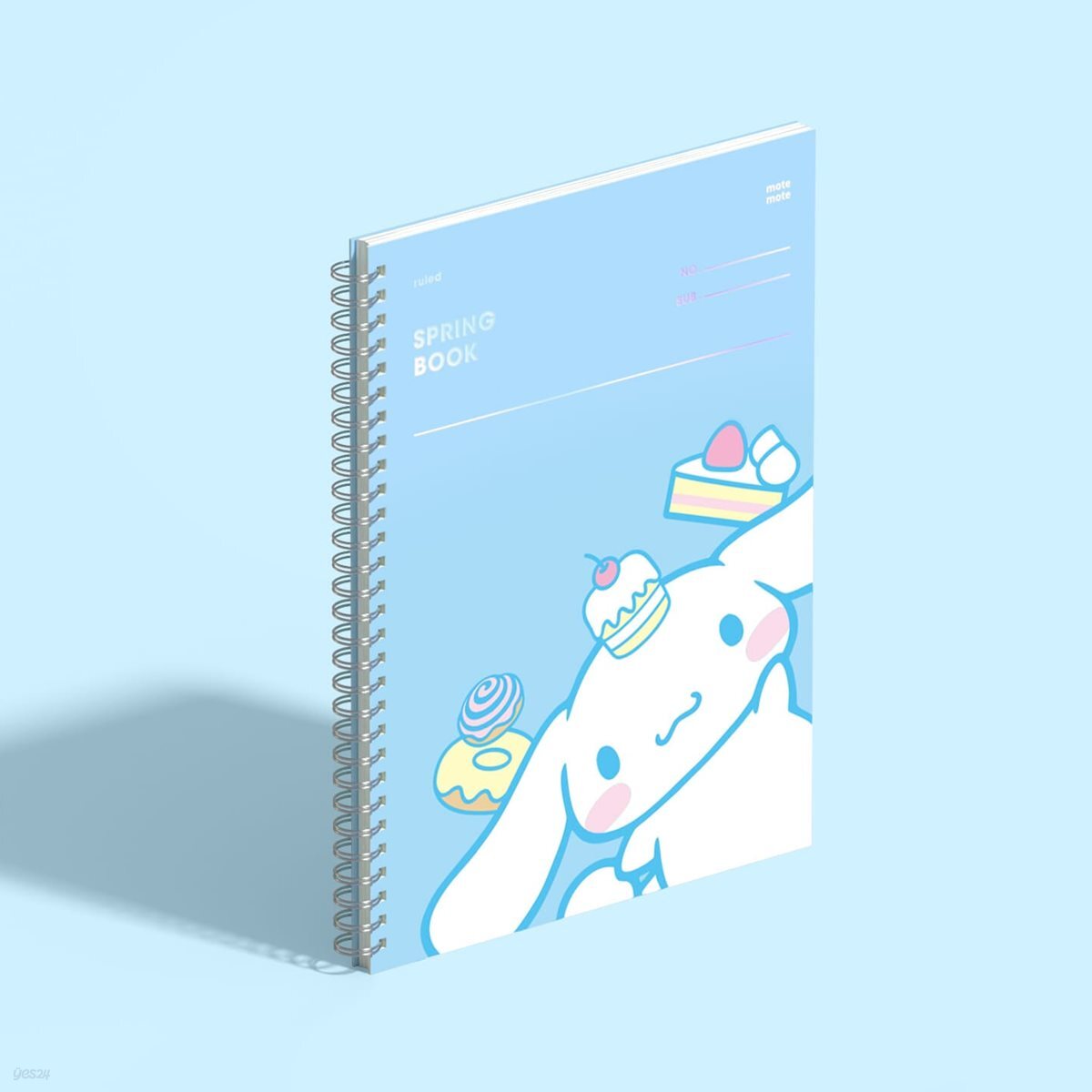 [모트모트X산리오] 스프링북 룰드 시나모롤