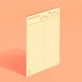 [모트모트X산리오] 노트페이퍼 2분할 폼폼푸린
