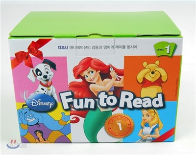 Disney Fun to Read Set : Level 1 (Paperback &amp; Audio CD)