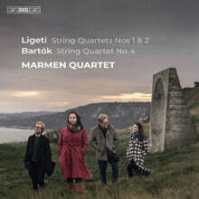 Marmen Quartet 리게티: 현악 사중주 1번 ‘밤의 변용’, 2번 / 바르톡: 현악 사중주 4번 (Ligeti: String Quartets / Bartok: String Quartet No. 4) [SACD Hybrid]
