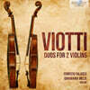 Fabrizio Falasca / Gianmaria Melis 비오티: 바이올린 이중주 (Viotti: Duos For 2 Violins)
