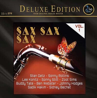 색소폰 명연주 모음집 (Sax Sax Sax Vol. 1) [2LP]