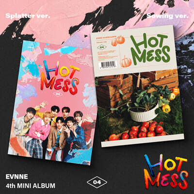EVNNE (이븐) - 미니앨범 4집 : HOT MESS [2종 중 1종 랜덤발송]
