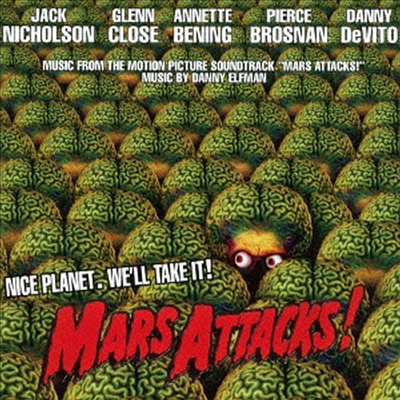 Danny Elfman - Mars Attacks! (화성 침공!) (Ltd. Ed)(Soundtrack)(일본반)(CD)